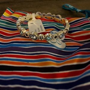 Brighton bracelet, NWT, magnet closure, new design, pretty blues!